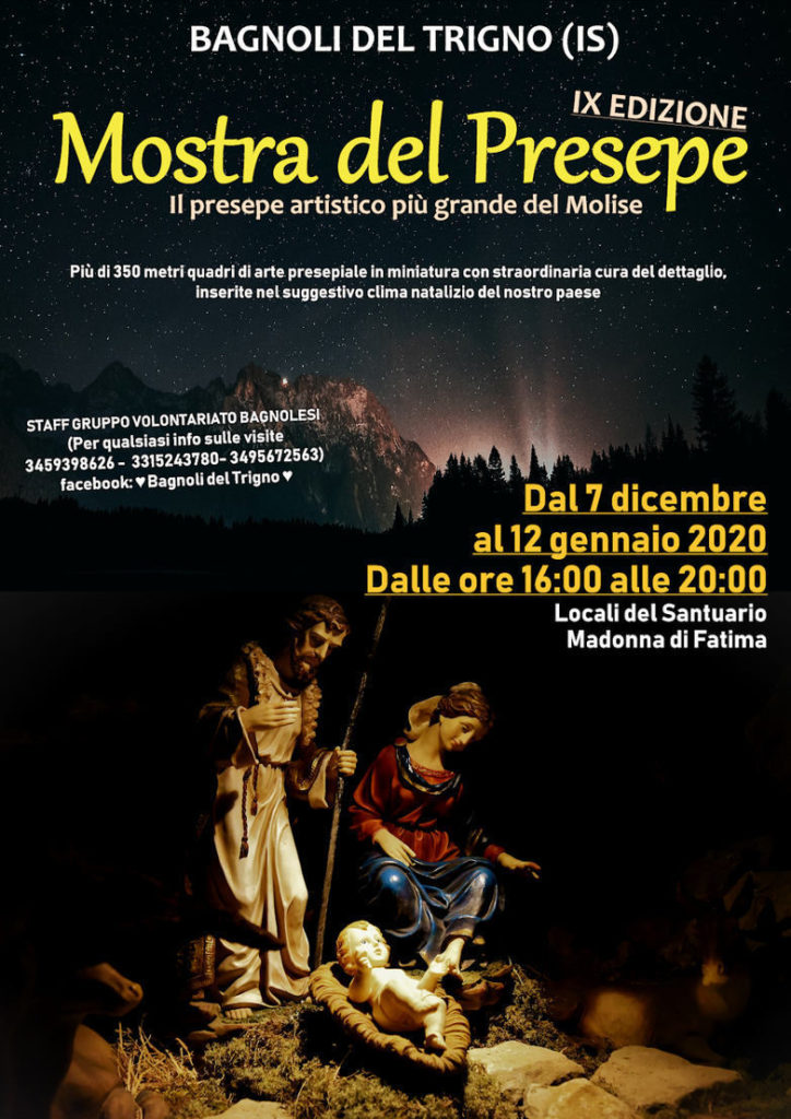 mostra presepe bagnoli del trigno isernia