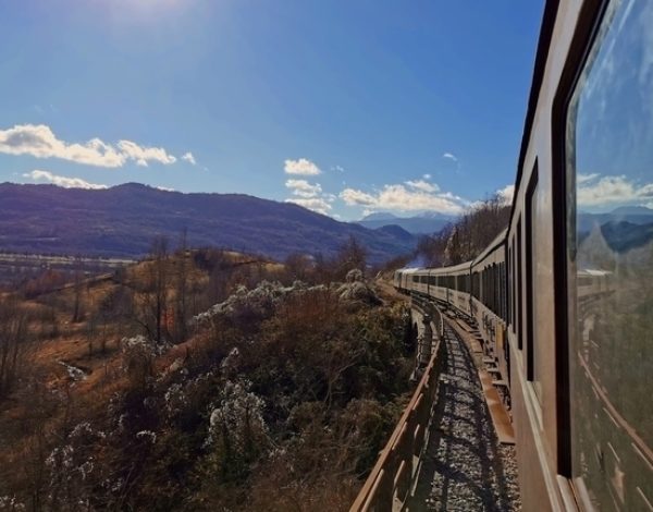 Spring trip on the Italian Trans-Siberian railway